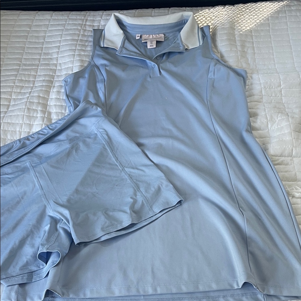 Tommy Bahama Light Blue Mini Dress